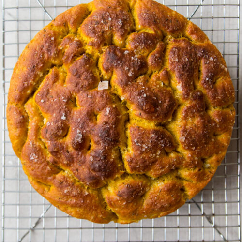 Golden Cumin Focaccia